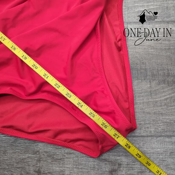 Blooming Jelly Tummy Control Flounce One Piece Swimsuit Size L - Picture 6 of 7